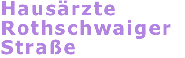 Hausärzte Rothschwaiger Straße Logo